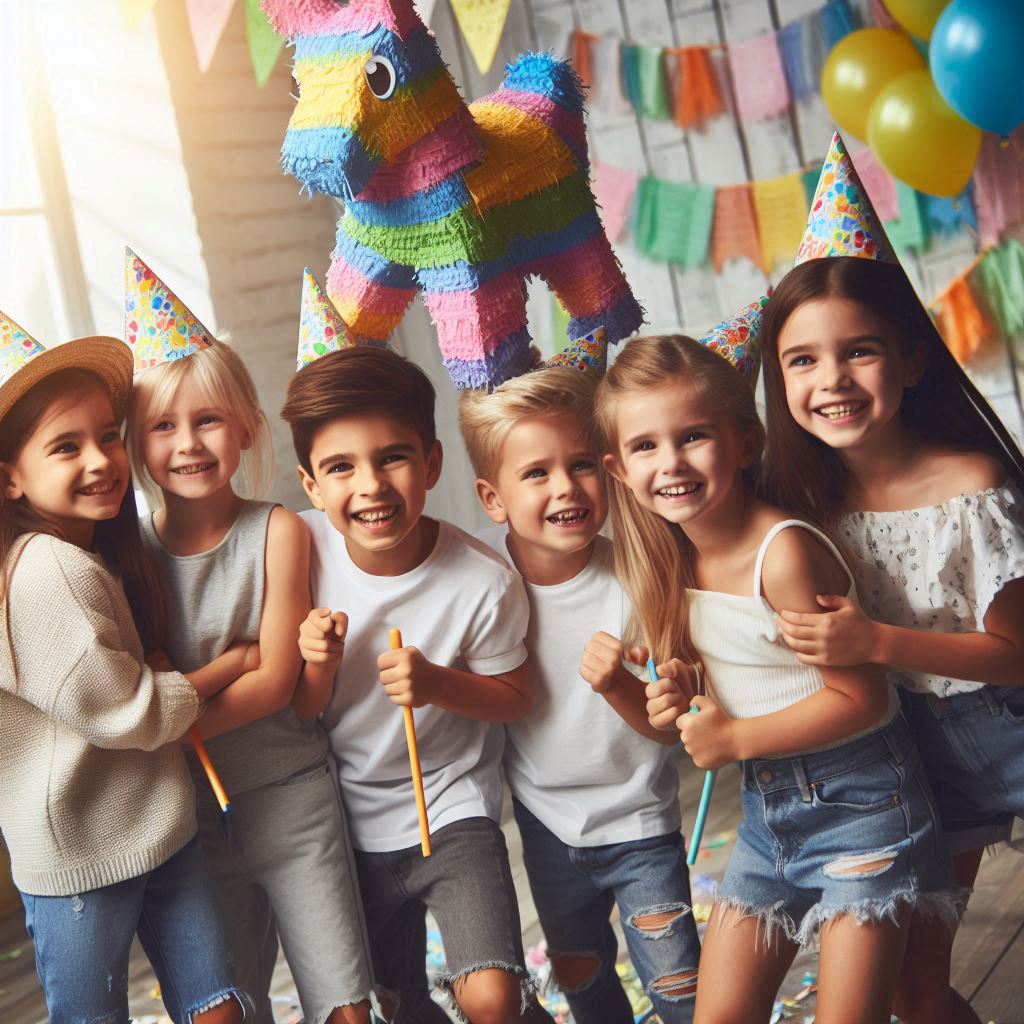 Piñata de cumpleaños